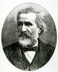 Retrato de Giuseppe Verdi (1813-1901)